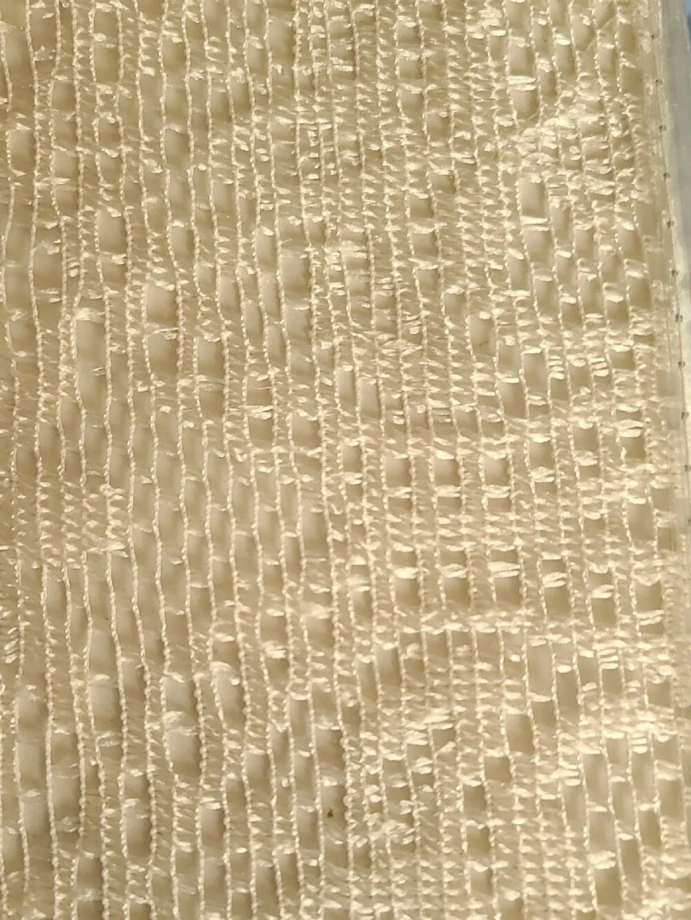 Valerie One Insert Valance - Natural White Lace Window Treatment